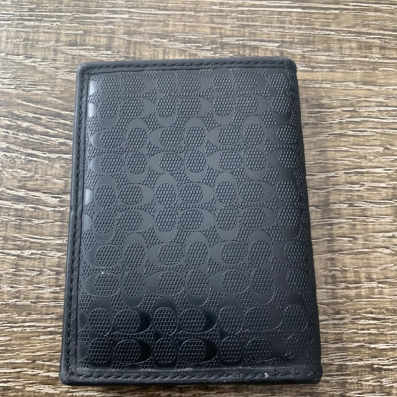 Coach Card Wallet In Signature Canvas - Picture 2 of 4